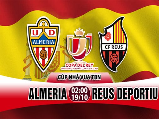 Link Sopcast: Almeria vs Reus Deportiu, 02h00 ngày 19/10
