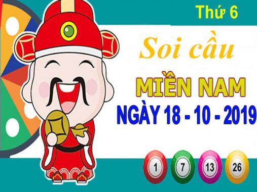 Phân tích XSMN ngày 18/10/2019 – Dự đoán XSMN thứ 6 hôm nay