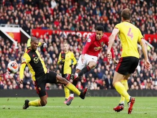 Chân sút trẻ Mason Greenwood đang cho thấy tài năng của mình