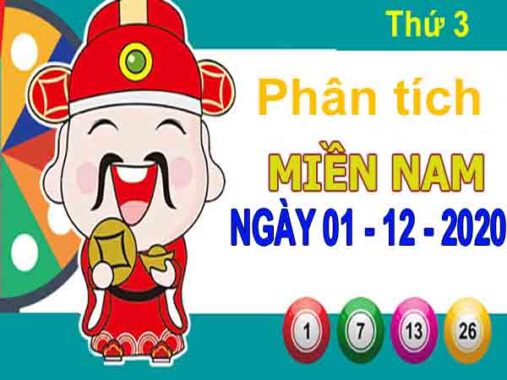 Phân tích XSMN ngày 1/12/2020 – Dự đoán KQ xổ số miền Nam thứ 3