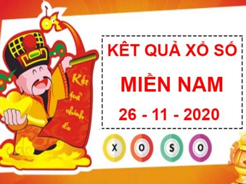 Phân tích XS Miền Nam thứ 5 ngày 26/11/2020