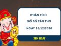 Phân tích kết quả XS Cần Thơ ngày 16/12/2020