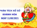 Phân tích xổ số Khánh Hòa 11/8/2021 hôm nay thứ 4 chính xác
