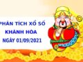 Phân tích xổ số Khánh Hòa 1/9/2021 hôm nay thứ 4 chính xác