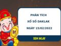 Phân tích XSDLK ngày 15/2/2022 hôm nay thứ 3 chuẩn xác