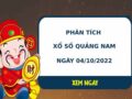 Phân tích xổ số Quảng Nam 4/10/2022 thứ 3 hôm nay chuẩn xác