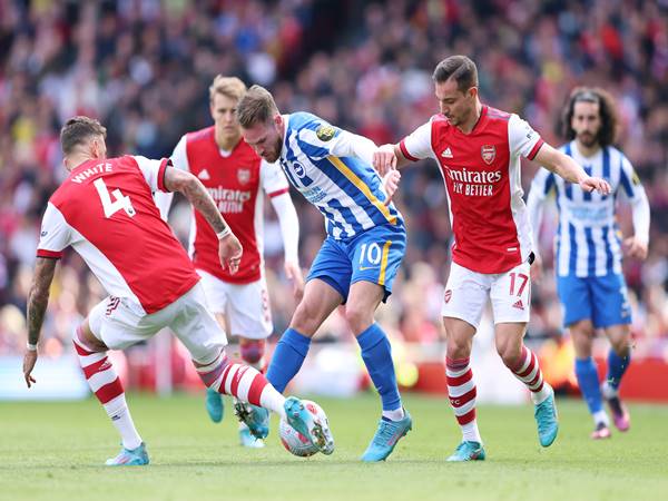 Những trận đối đầu kịch tính giữa Arsenal vs Brighton