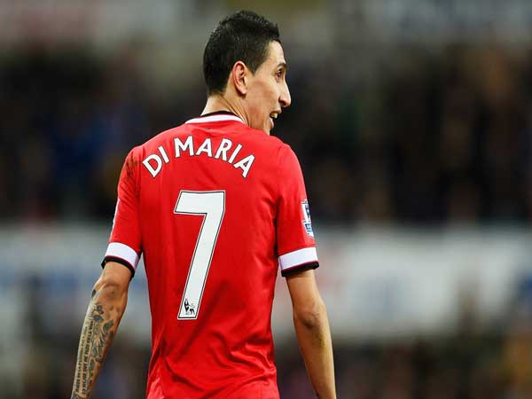 Số áo của Di Maria trong sự nghiệp thi đấu bóng đá