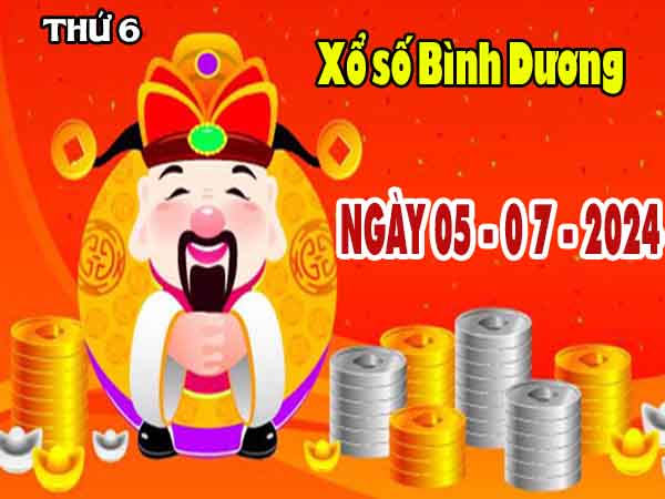 Phân tích XSBD ngày 5/7/2024 đài Bình Dương thứ 6 hôm nay chính xác nhất